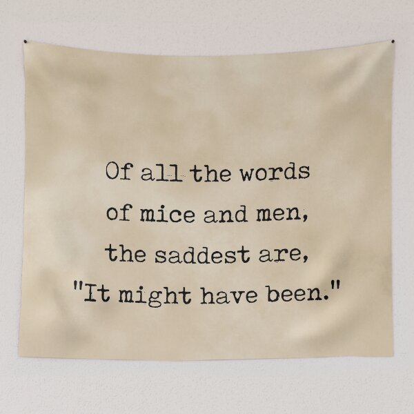 Item preview, It might have been - Kurt Vonnegut Quote - Literature - Typewriter Print - Vintage designed and sold by Studio Grafiikka.