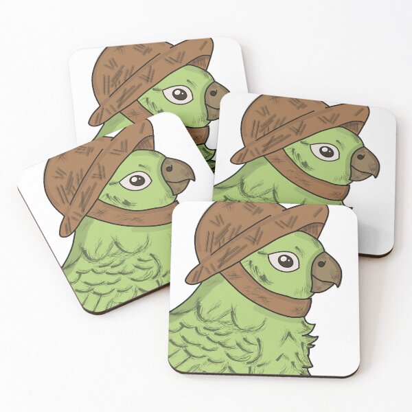 Item preview, parakeet with hat designed and sold by Sharonmtm.