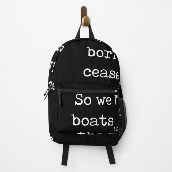 Item preview, So we beat on - F. Scott Fitzgerald Quote - Literature - Typewriter Print - Black designed and sold by Studio Grafiikka.