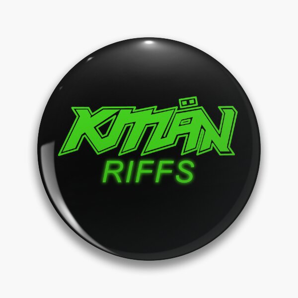 Item preview, KMaNriffs - stand alone logo - Black Infill designed and sold by KmanRiffs.