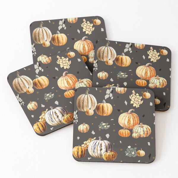 Item preview, Autumn pumpkins Pattern. Happy Halloween. Cute Cartoon black kitten in a halloween hat. Halloween pattern Trick or treat and guising illustration. Pattern pumpkin for Halloween design. designed and sold by Anastasiia Yurevych.