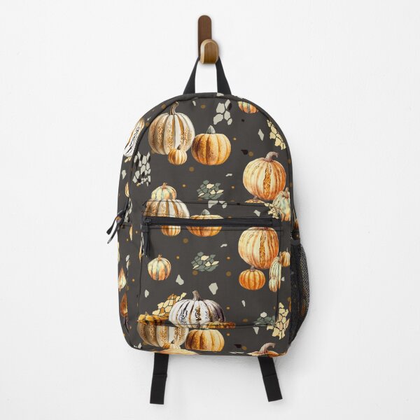 Item preview, Autumn pumpkins Pattern. Happy Halloween. Cute Cartoon black kitten in a halloween hat. Halloween pattern Trick or treat and guising illustration. Pattern pumpkin for Halloween design. designed and sold by Anastasiia Yurevych.