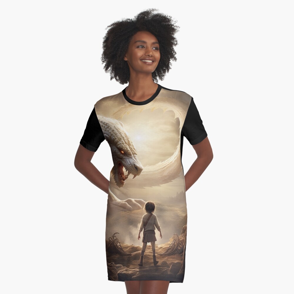 Item preview, Graphic T-Shirt Dress designed and sold by garretbohl.