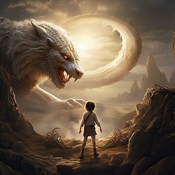 Artwork thumbnail, The Boy and the Chimera by Garret Bohl