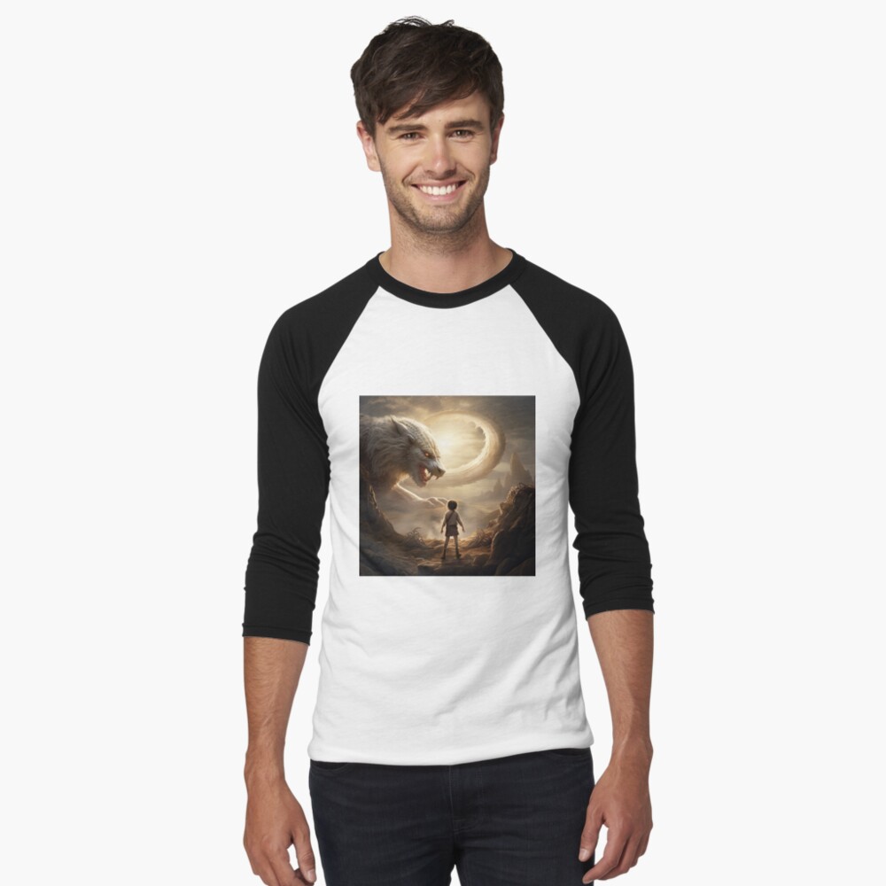Item preview, Baseball ¾ Sleeve T-Shirt designed and sold by garretbohl.