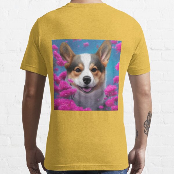 Buffalo Bills Corgi Active T-Shirt for Sale by samicappola