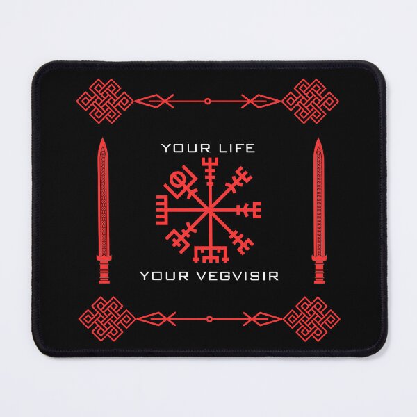 Item preview, VIKING VEGVISIR (RED) designed and sold by DEDDesign.