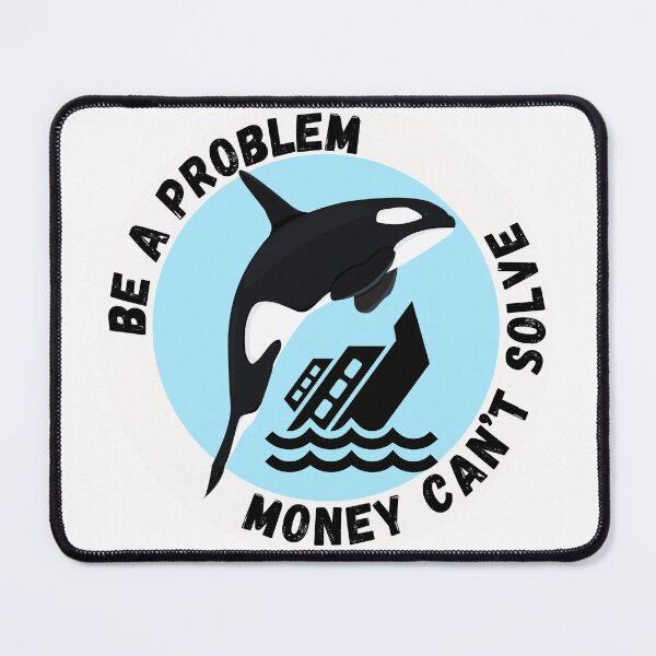 Item preview, Anti-Boat Orcas designed and sold by OddlyCuriousPod.