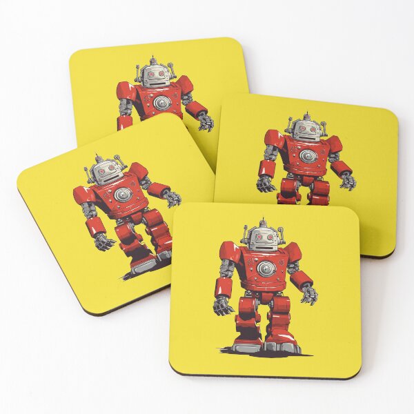 Item preview, Red Robot designed and sold by Robots-Retros.