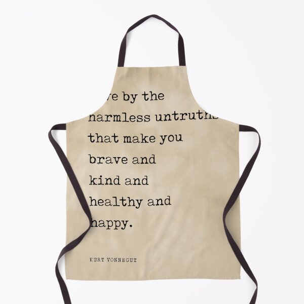 Item preview, Live by the harmless untruths - Kurt Vonnegut Quote - Literature - Typewriter Print - Vintage designed and sold by Studio Grafiikka.