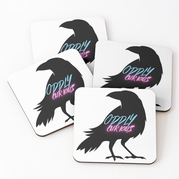 Item preview, Oddly Curious Raven designed and sold by OddlyCuriousPod.