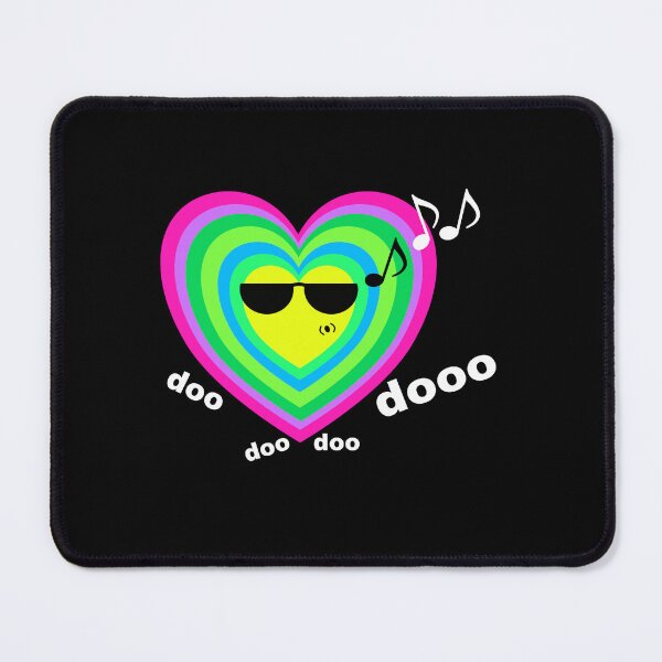 Item preview, Rainbow cool music heart designed and sold by NadyaCC.