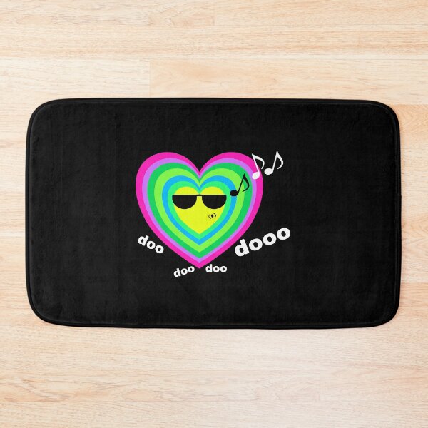 Item preview, Rainbow cool music heart designed and sold by NadyaCC.