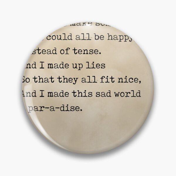 Item preview, I made up lies - Kurt Vonnegut Quote - Literature - Typewriter Print - Vintage designed and sold by Studio Grafiikka.