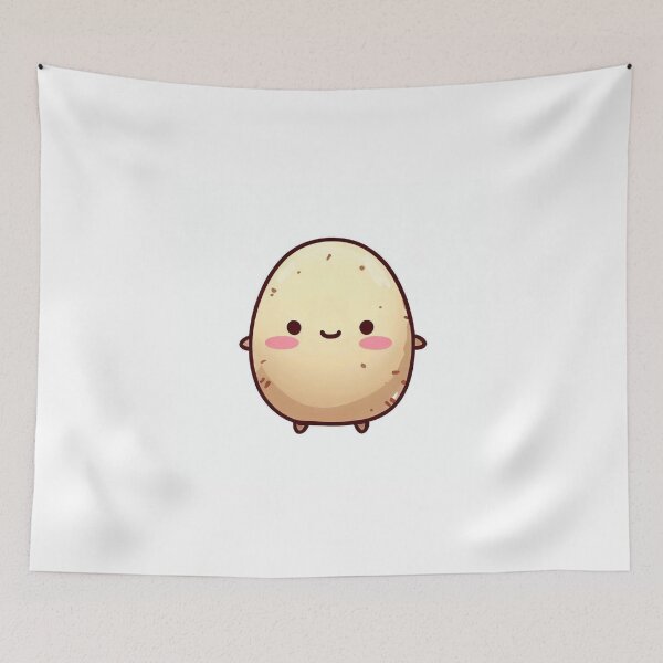 Item preview, Cute Potato, Happy Potato designed and sold by FantasyStudio.