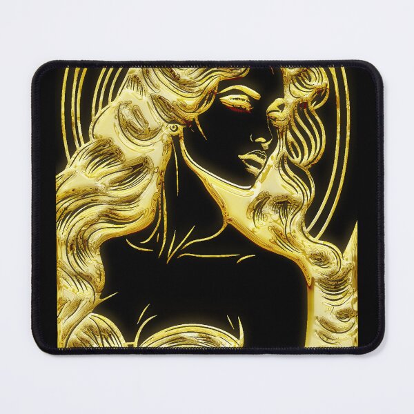 Item preview, golden beautyful lady 3d art | beautiful lady goden art | golden art  designed and sold by KARTICK DUTTA.
