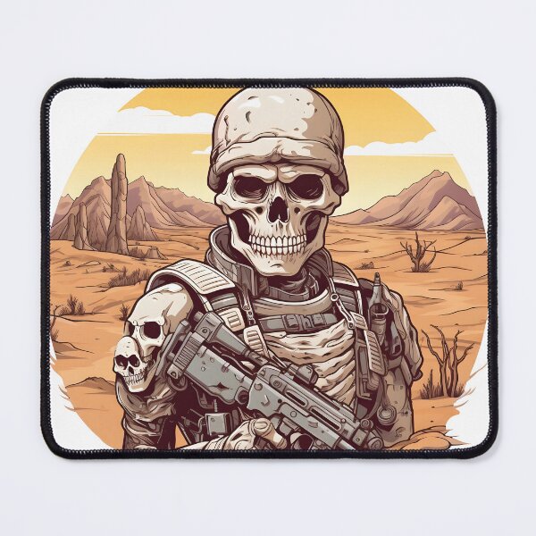 Item preview, Skull Soldier Desert Patrol designed and sold by SkullTroops.