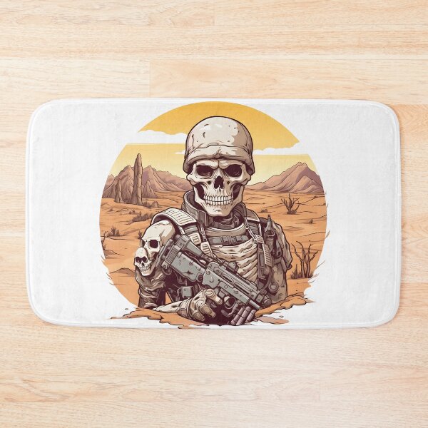 Item preview, Skull Soldier Desert Patrol designed and sold by SkullTroops.
