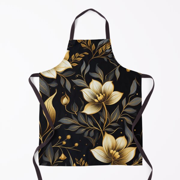 Item preview, golden flowers designed and sold by SBD-Shop.