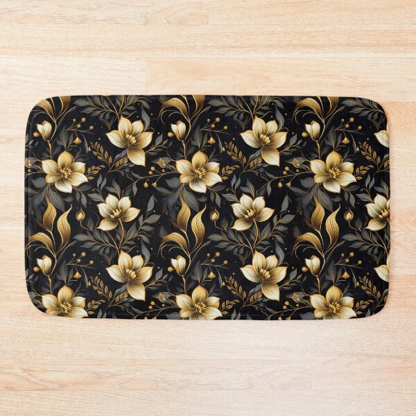 Item preview, golden flowers designed and sold by SBD-Shop.