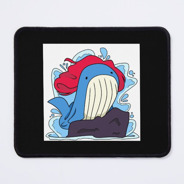 Item preview, wailord with flowing hair designed and sold by DeltaWillms.
