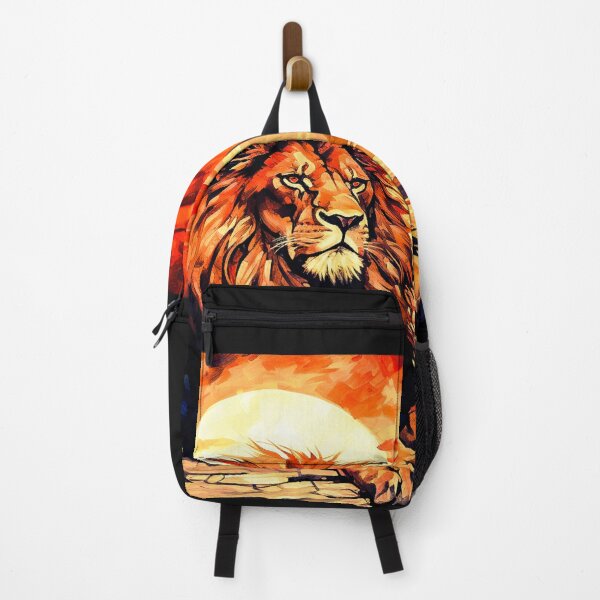 Item preview, Lion Under The Sunset designed and sold by OutOfTheBoxArt1.