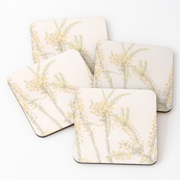Item preview, Golden yellow Australian wattle “dancing in the breeze”  designed and sold by Liza Clements Photographic.