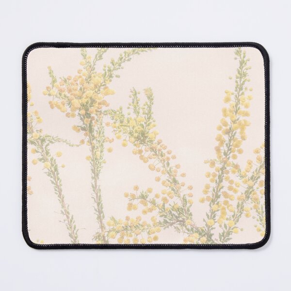 Item preview, Golden yellow Australian wattle “dancing in the breeze” designed and sold by Liza Clements Photographic.