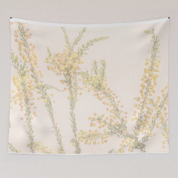 Item preview, Golden yellow Australian wattle “dancing in the breeze”  designed and sold by Liza Clements Photographic.