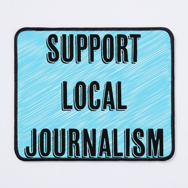 Item preview, Support Local Journalism - Blue designed and sold by simplysilver.