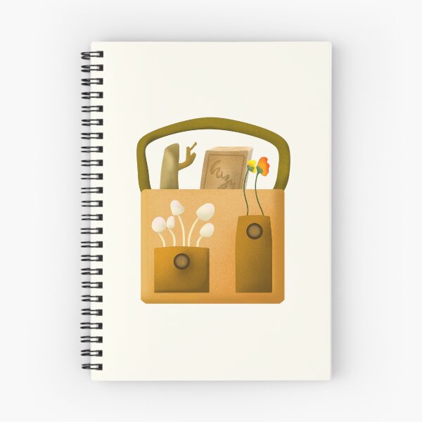 Item preview, Cozy tote bag with mushrooms for adventure cottagecore sticker by DozyJov designed and sold by DozyJov.