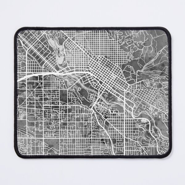 Item preview, Boise Idaho City Street Map designed and sold by ArtPrints.