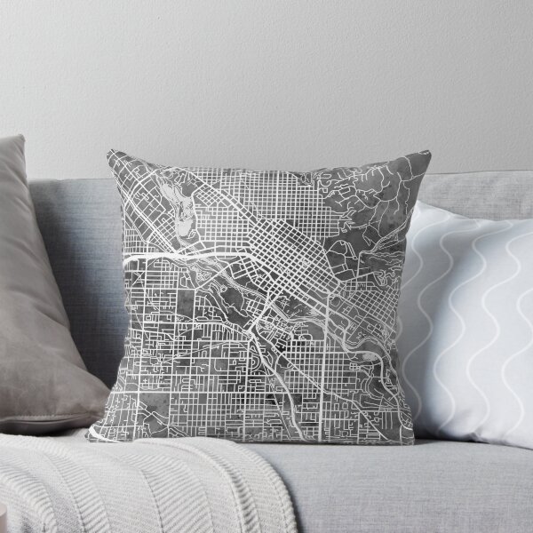 Item preview, Boise Idaho City Street Map designed and sold by ArtPrints.