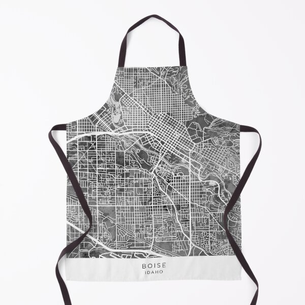 Item preview, Boise Idaho City Street Map designed and sold by ArtPrints.