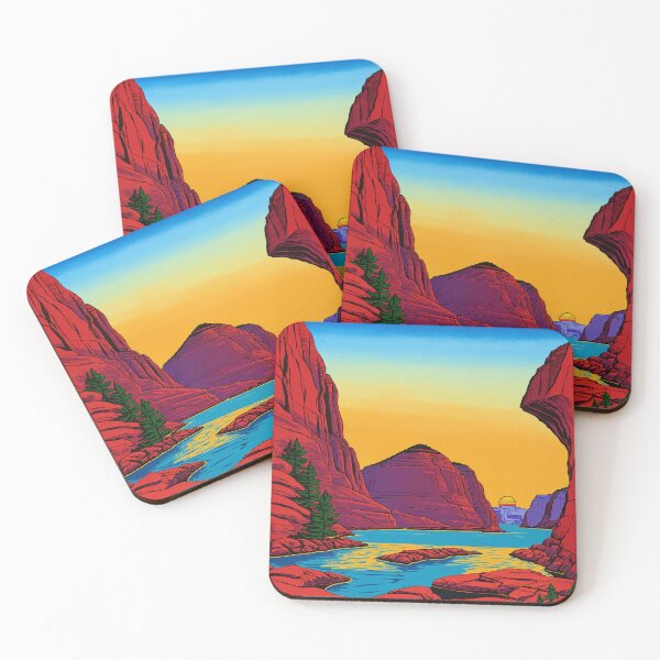 Item preview, Zion Narrows at Sunset designed and sold by Smoothiojulio.