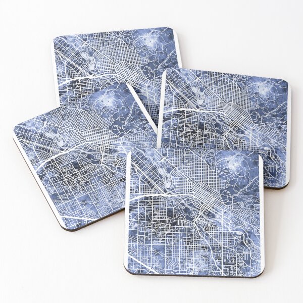Item preview, Boise Idaho City Street Map designed and sold by ArtPrints.
