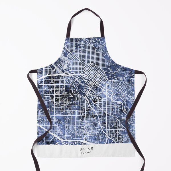 Item preview, Boise Idaho City Street Map designed and sold by ArtPrints.