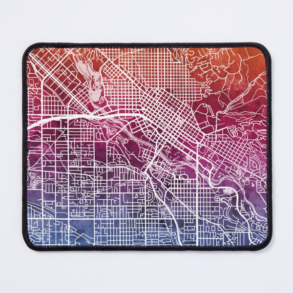 Item preview, Boise Idaho City Street Map designed and sold by ArtPrints.