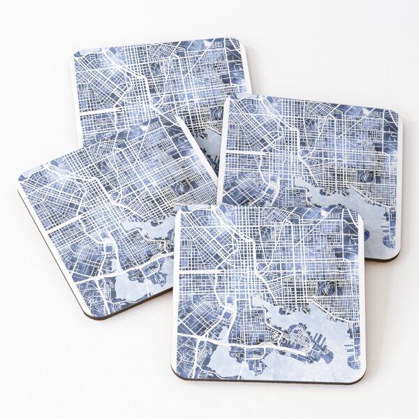 Item preview, Baltimore Maryland City Street Map designed and sold by ArtPrints.