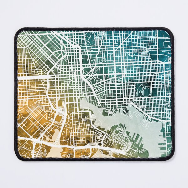Item preview, Baltimore Maryland City Street Map designed and sold by ArtPrints.