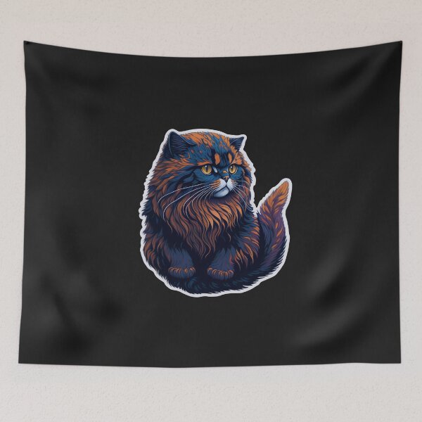 Item preview, Persian Cat (Sticker and Print Out) designed and sold by Sir Elgin Ortiz.