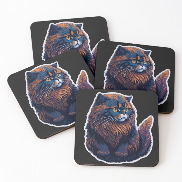 Item preview, Persian Cat (Sticker and Print Out) designed and sold by Sir Elgin Ortiz.