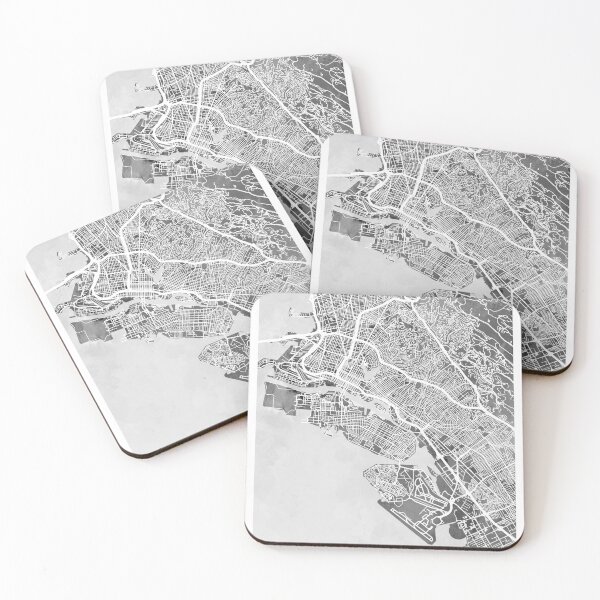 Item preview, Oakland California City Street Map designed and sold by ArtPrints.