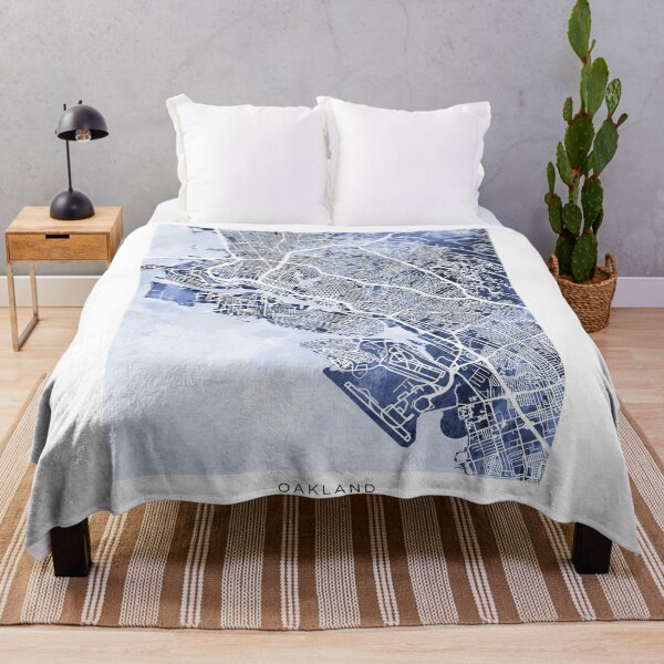 Item preview, Oakland California City Street Map designed and sold by ArtPrints.