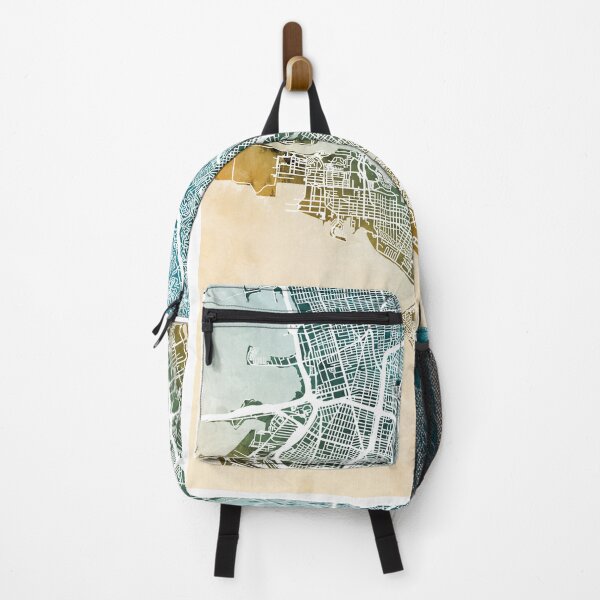 Item preview, Oakland California City Street Map designed and sold by ArtPrints.