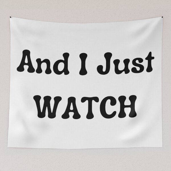 Item preview, Watch lyric image designed and sold by katiebca2.