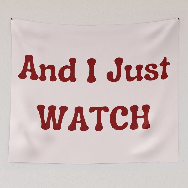 Item preview, Watch lyric image designed and sold by katiebca2.