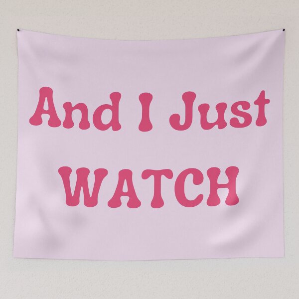 Item preview, Watch lyric image designed and sold by katiebca2.