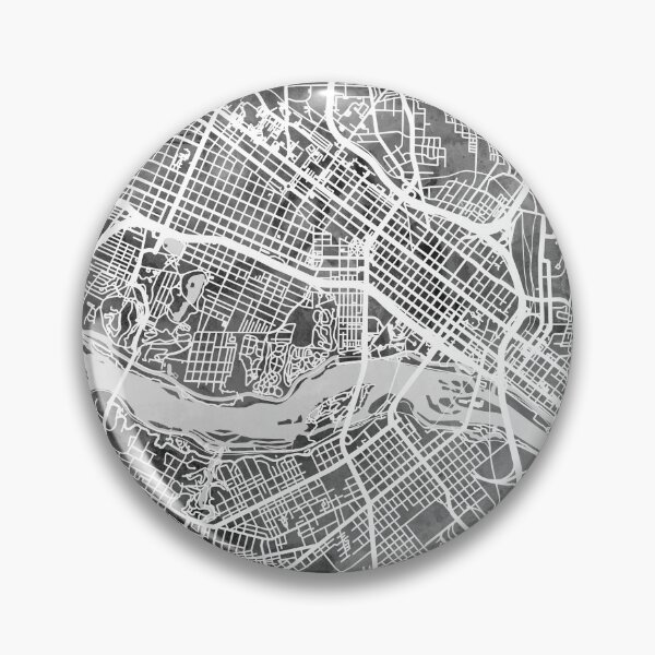 Item preview, Richmond Virginia City Street Map designed and sold by ArtPrints.