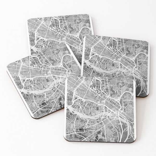 Item preview, Richmond Virginia City Street Map designed and sold by ArtPrints.